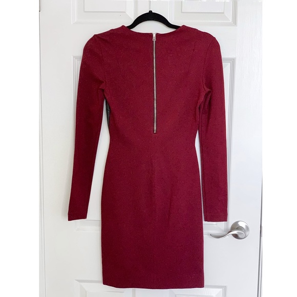 ARITZIA WILFRED Faux Leather Bodycon Dress - Picture 2 of 4